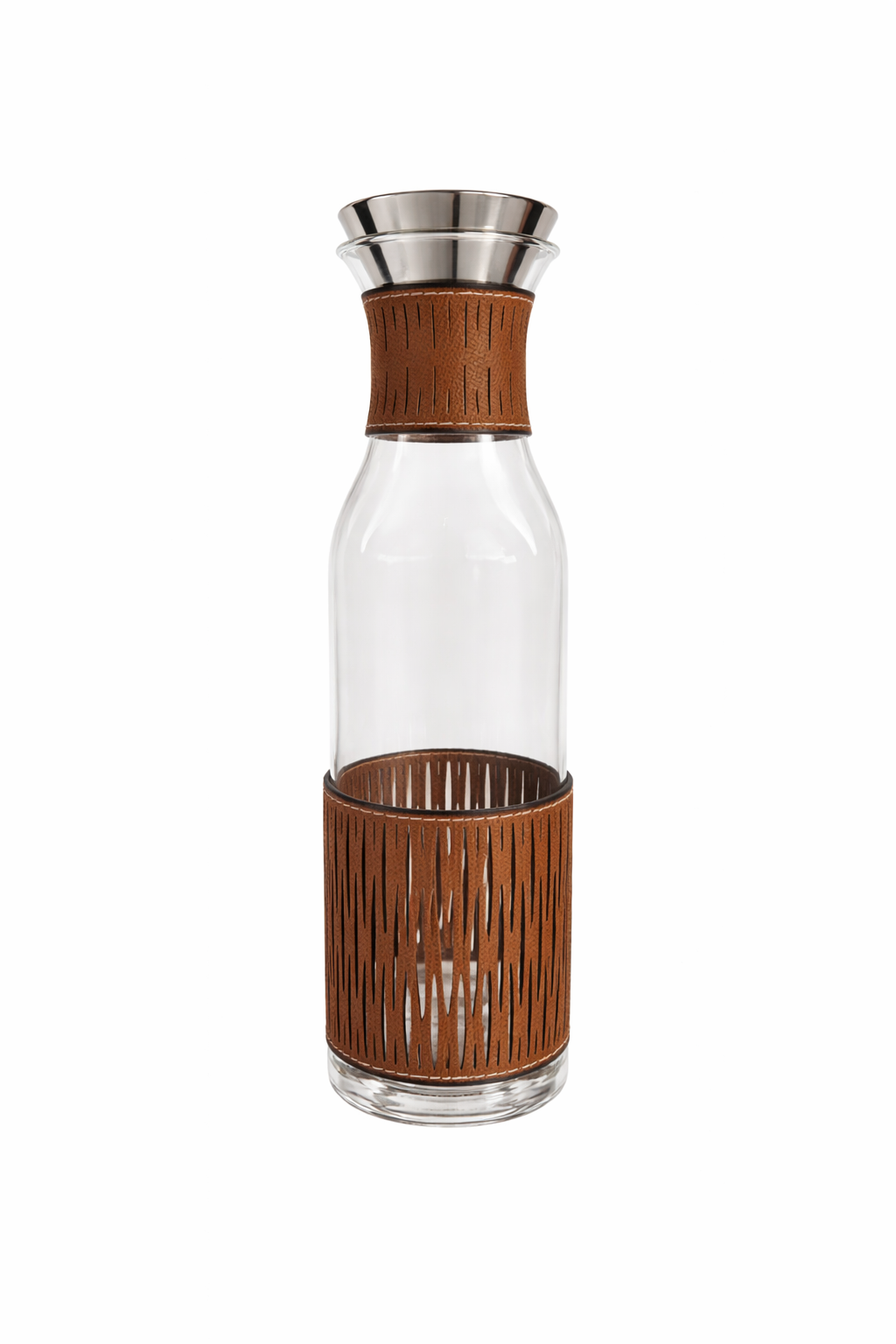 Leather Water Pitcher