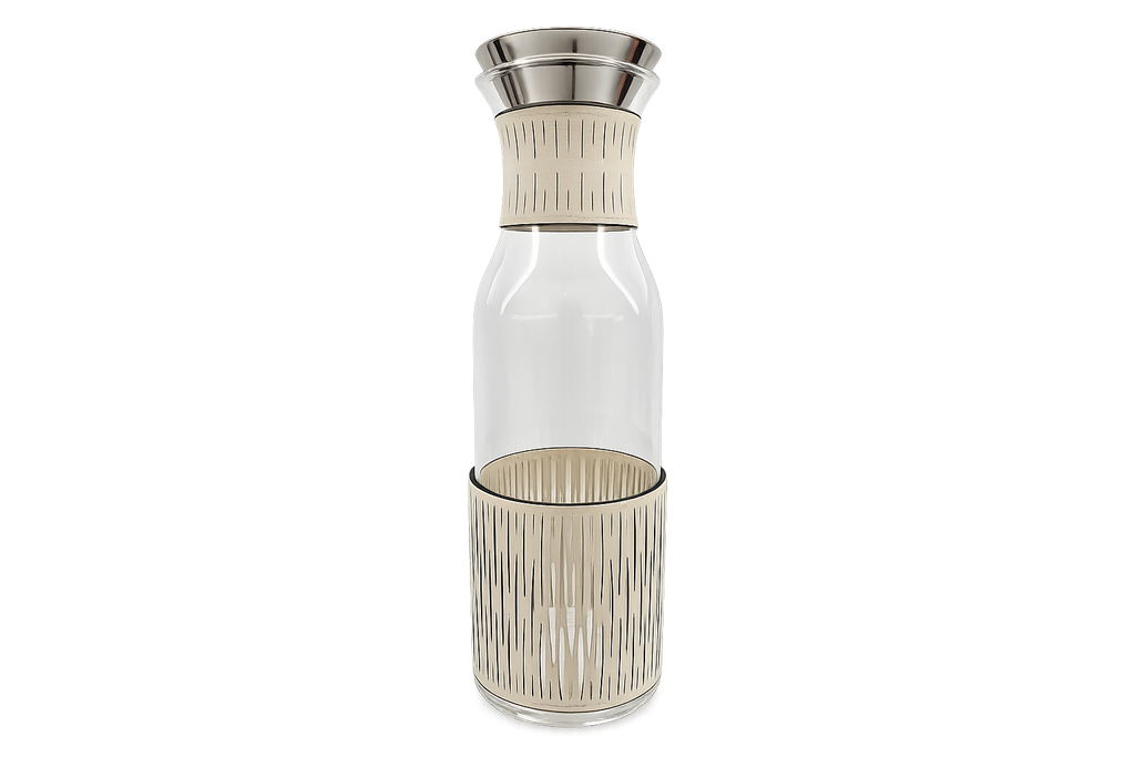 Leather Water Pitcher