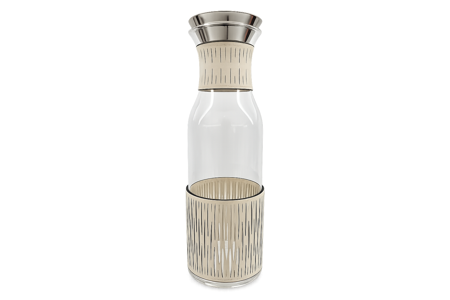 Leather Water Pitcher